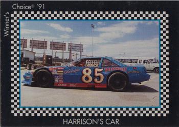 1991 Winner's Choice New England #93 Ricky Harrison's Car Front