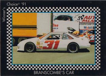 1991 Winner's Choice New England #107 Babe Branscombe's Car Front