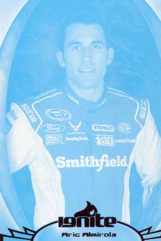 2012 Press Pass Ignite - Color Proof Cyan #2 Aric Almirola Front