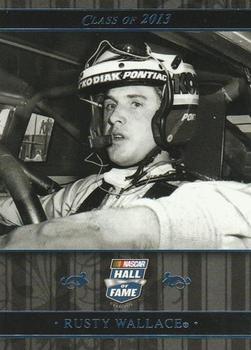 2013 Press Pass - NASCAR Hall of Fame Blue #NHOF 160 Rusty Wallace Front