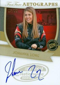 2012 Press Pass Fanfare - Autographs Gold #FF-JL2 Johanna Long Front