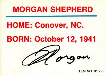 1989-92 Racing Champions Stock Car #01656 Morgan Shepherd Back