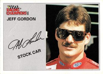 1993 Racing Champions Stock Car #02008 Jeff Gordon Front