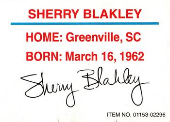 1994 Racing Champions Stock Car #01153-02296 Sherry Blakley Back