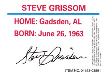 1996 Racing Champions Stock Car #01153-03891 Steve Grissom Back