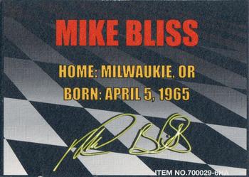 2000 Racing Champions #700029-6HA Mike Bliss Back