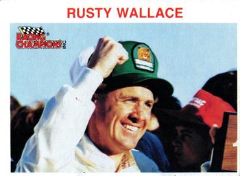 1991-92 Racing Champions Exclusives #01963RC Rusty Wallace Front