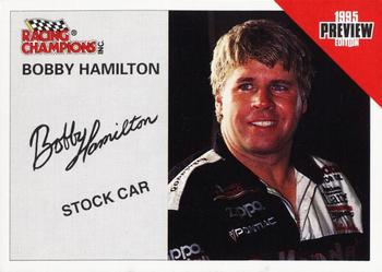 1995 Racing Champions Preview #01153-02255P Bobby Hamilton Front