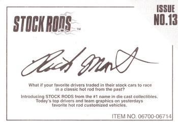 1997 Racing Champions Stock Rods #13 Rick Mast Back