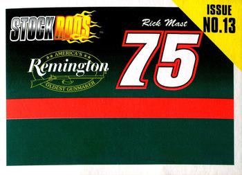 1997 Racing Champions Stock Rods #13 Rick Mast Front