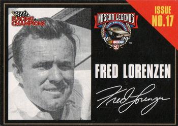 1998 Racing Champions Legends #17 Fred Lorenzen Front