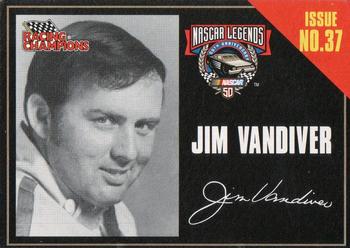 1998 Racing Champions Legends #37 Jim Vandiver Front
