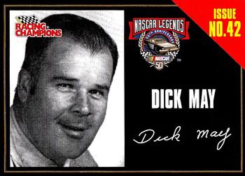 1998 Racing Champions Legends #42 Dick May Front