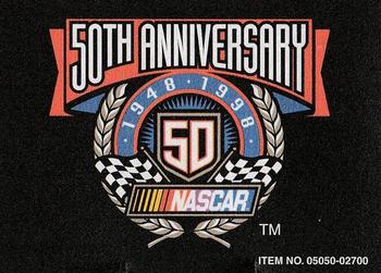 1998 Racing Champions NASCAR 50th Anniversary - NASCAR 50th Anniversary Gold #39 1987 Back