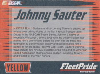 2005 Racing Champions Exclusives #18711P-6HF Johnny Sauter Back