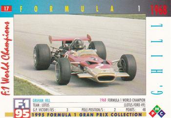 1995 PMC Formula 1 #17 Graham Hill Back