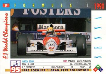 1995 PMC Formula 1 #39 Ayrton Senna Back