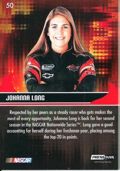 2013 Press Pass Ignite #50 Johanna Long Back