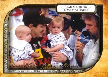 2013 Press Pass Legends - Remembering Davey Allison #DA 9 Davey Allison with children Front