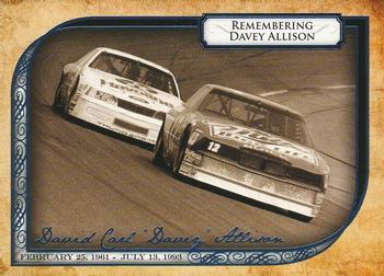 2013 Press Pass Legends - Remembering Davey Allison Blue #DA 5 Bobby Allison's car / Davey Allison's car Front