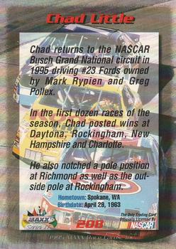 1995 Maxx - Series II Retail #208 Chad Little Back