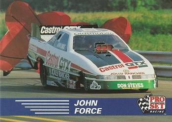 1991 Pro Set NHRA - Prototypes #NNO John Force's Car Front