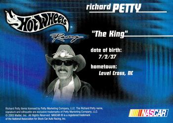 2004 Hot Wheels Racing #NNO Richard Petty Back