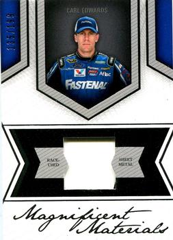 2013 Press Pass Fanfare - Magnificent Materials Silver #MM-CE Carl Edwards Front