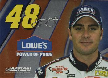 2003 Action #NNO Jimmie Johnson Front
