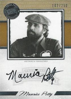 2013 Press Pass Legends - Autographs Silver #LG-MP Maurice Petty Front