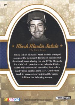 2013 Press Pass Legends - Melting Foil #49 Mark Martin Back
