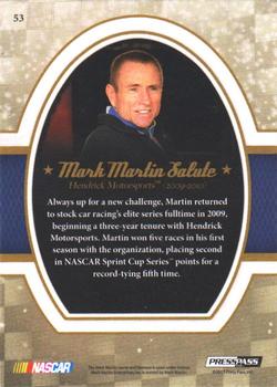 2013 Press Pass Legends - Melting Foil #53 Mark Martin Back