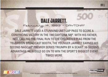 2013 Press Pass Legends - Famous Feats Blue #FF 1 Dale Jarrett Back