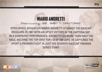 2013 Press Pass Legends - Famous Feats Holofoil #FF 6 Mario Andretti Back