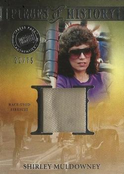 2013 Press Pass Legends - Pieces of History Memorabilia Silver #PH-SM Shirley Muldowney Front