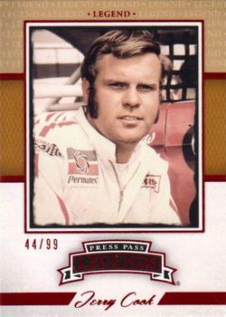 2013 Press Pass Legends - Red #7 Jerry Cook Front