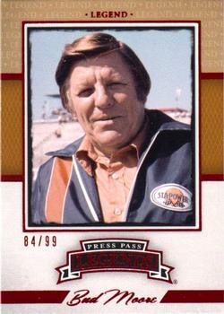 2013 Press Pass Legends - Red #23 Bud Moore Front