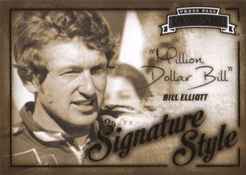 2013 Press Pass Legends - Signature Style #SS 3 Bill Elliott Front