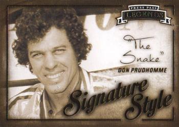 2013 Press Pass Legends - Signature Style #SS 6 Don Prudhomme Front