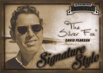 2013 Press Pass Legends - Signature Style #SS 7 David Pearson Front