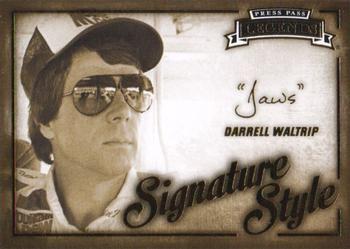 2013 Press Pass Legends - Signature Style #SS 8 Darrell Waltrip Front