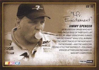 2013 Press Pass Legends - Signature Style #SS 15 Jimmy Spencer Back