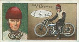 1929 Ogdens Famous Dirt Track Riders #23 Charlie Spinks Front