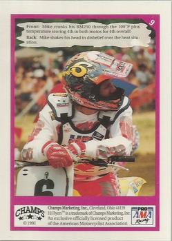 1991 Champs Hi Flyers #9 Mike LaRocco Back