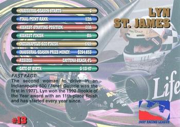 1997 Hi-Tech IRL #13 Lyn St. James Back
