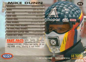1997 Hi-Tech NHRA #HT-6 Mike Dunn Back