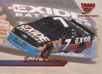 1995 Traks 5th Anniversary - Red #45 Exide Racing Front