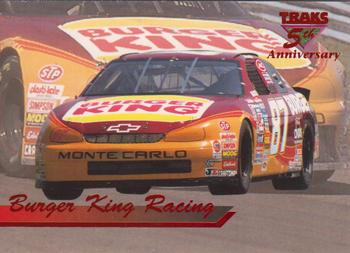 1995 Traks 5th Anniversary - Red #58 Burger King Racing Front