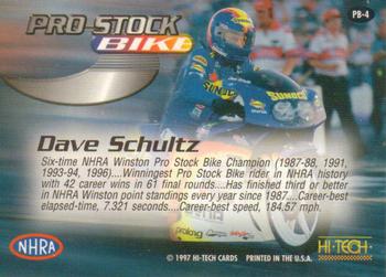 1997 Hi-Tech NHRA - Pro Stock Bike #PB-4 Dave Schultz Back