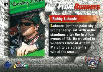 1998 Maxx #97 Bobby Labonte's Car Back